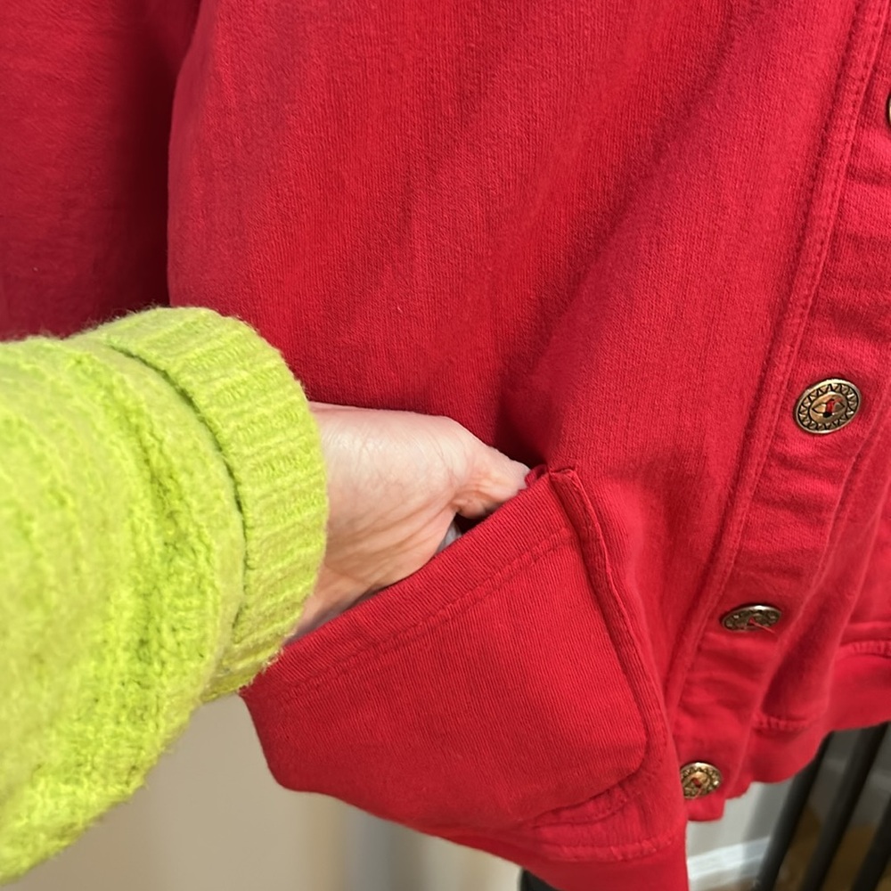 Vintage Embroidered Fleece Cardigan - Picture 8 of 14